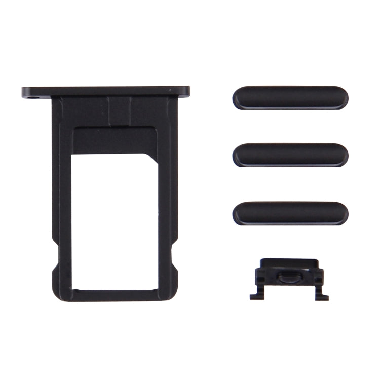 4 in 1 for iPhone 6s (Card Tray + Volume Control Key + Power Button + Mute Switch Vibrator Key), For iPhone 6s