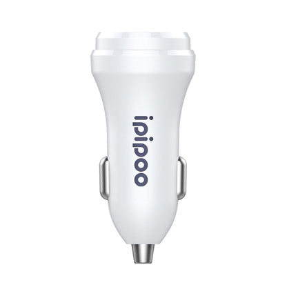 ipipoo XP-1 Dual USB Car Fast Charging Charger with Android Line, XP-1 (Black), XP-1 (White)