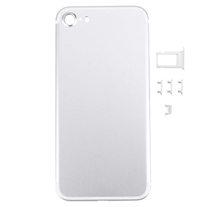 5 in 1 for iPhone 7 (Back Cover + Card Tray + Volume Control Key + Power Button + Mute Switch Vibrator Key) Full Assembly Housing Cover, For iPhone 7, For iPhone 7 with Side keys