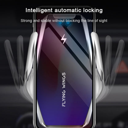 S7 15W QI 360 Degree Rotatable Infrared Induction Car Air Outlet Wireless Charging Mobile Phone Holder for 4.0-6.5 inch Mobile Phones, S7