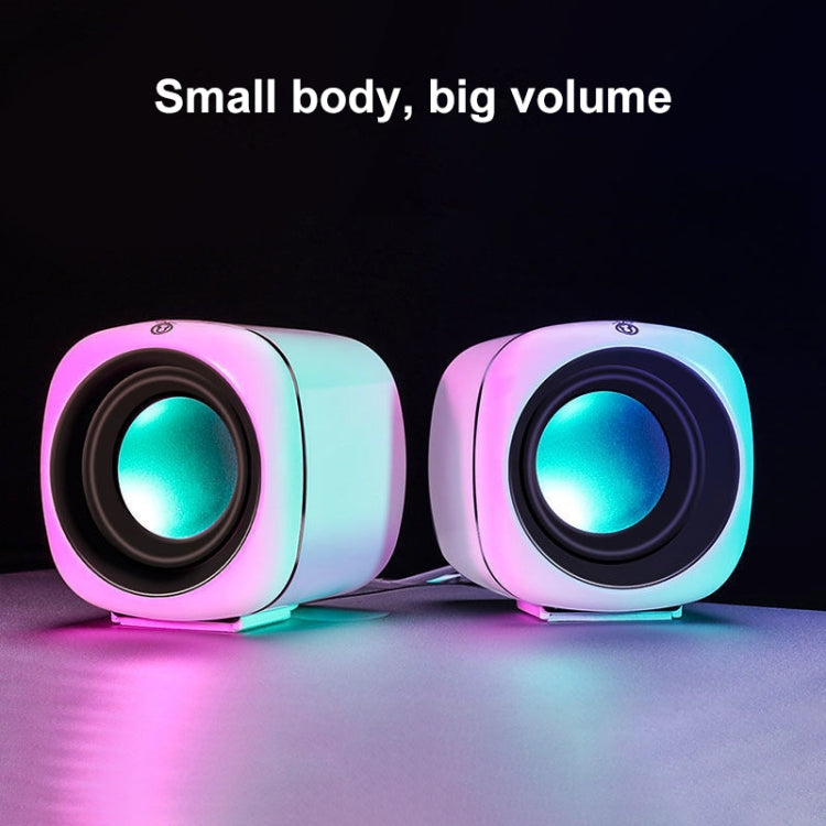 A1 Upgraded Version USB Wire-controlled 4D Stereo Sound Mini Wired Speaker, Cable Length: 1.3m, Upgraded Version