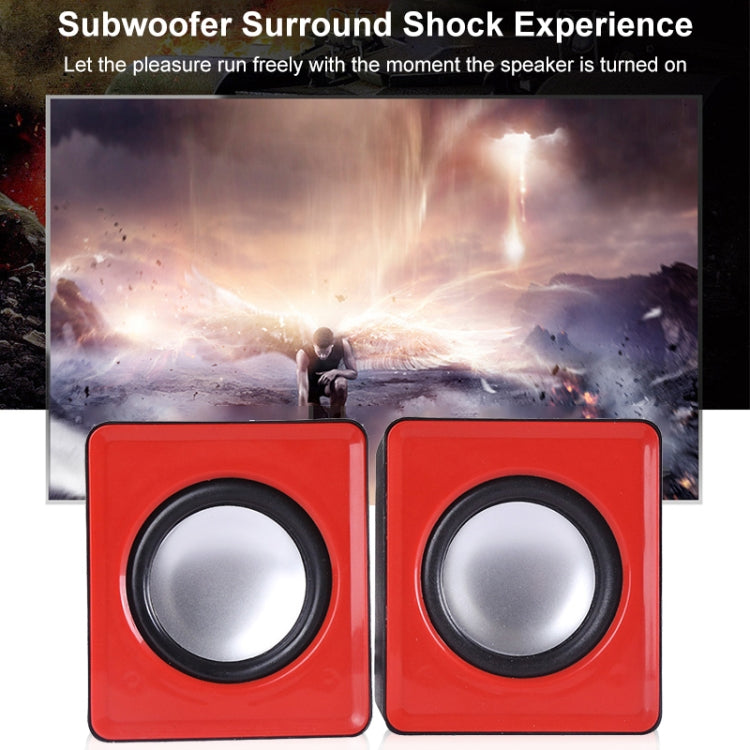 USB Mini Mobile Phone Computer Wired Speaker, Does Not Support Tuning