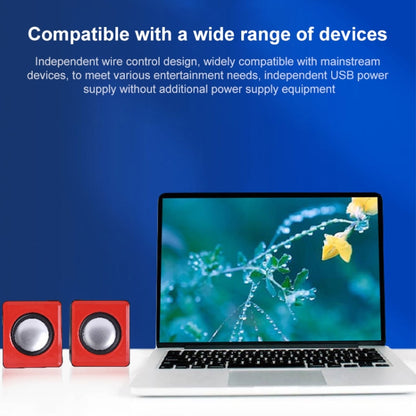 USB Mini Mobile Phone Computer Wired Speaker, Does Not Support Tuning