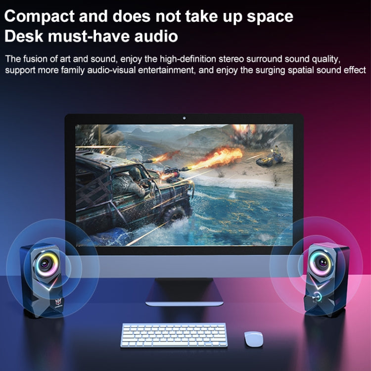 L2 Outdoor Portable RGB Light USB Bluetooth Wireless Speaker, L2