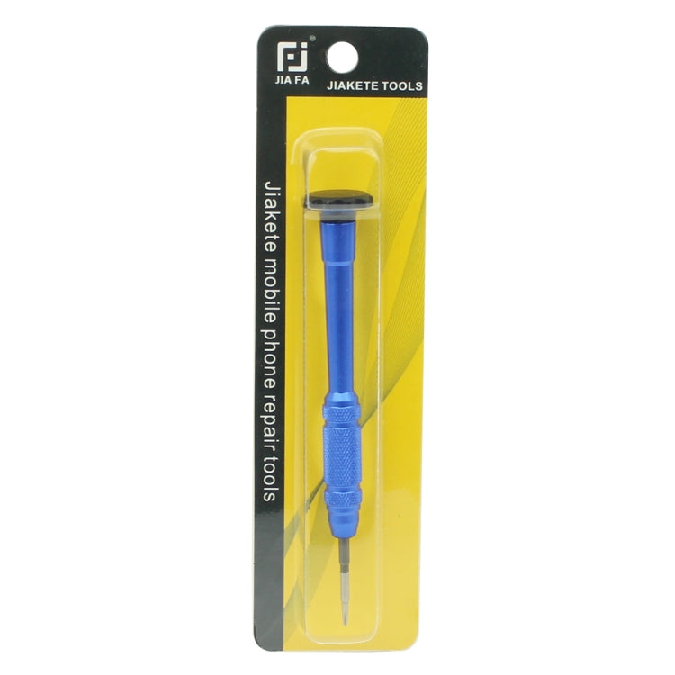 JIAFA JF-609-0.6Y Tri-point 0.6 Repair Screwdriver for iPhone X/ 8/ 8P/ 7/ 7P & Apple Watch, Tri-point 0.6 Blue, Tri-point 0.6 Magenta, Tri-point 0.6 Gold, Tri-point 0.6 Green