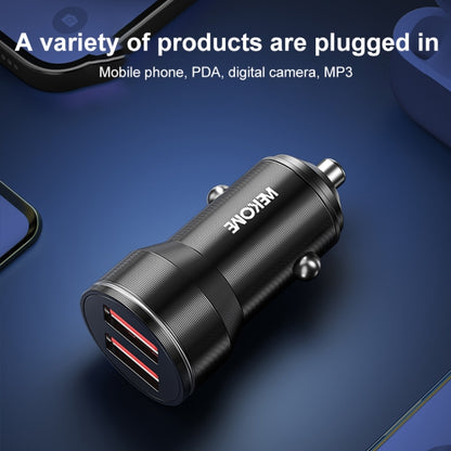 WK WP-C43 Staroad Series 15W Dual USB Car Charger, WP-C43 (Black), WP-C43 (Coffee)