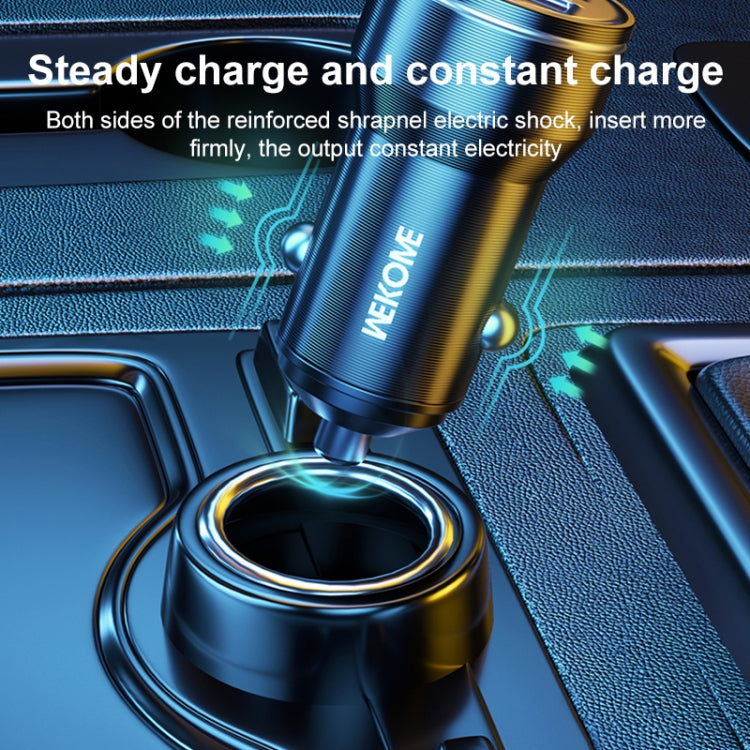 WK WP-C43 Staroad Series 15W Dual USB Car Charger, WP-C43 (Black), WP-C43 (Coffee)