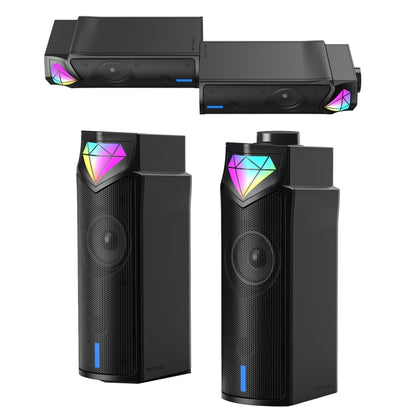 L1 Outdoor Portable RGB Light USB Bluetooth Wireless Speaker with Mic, L1