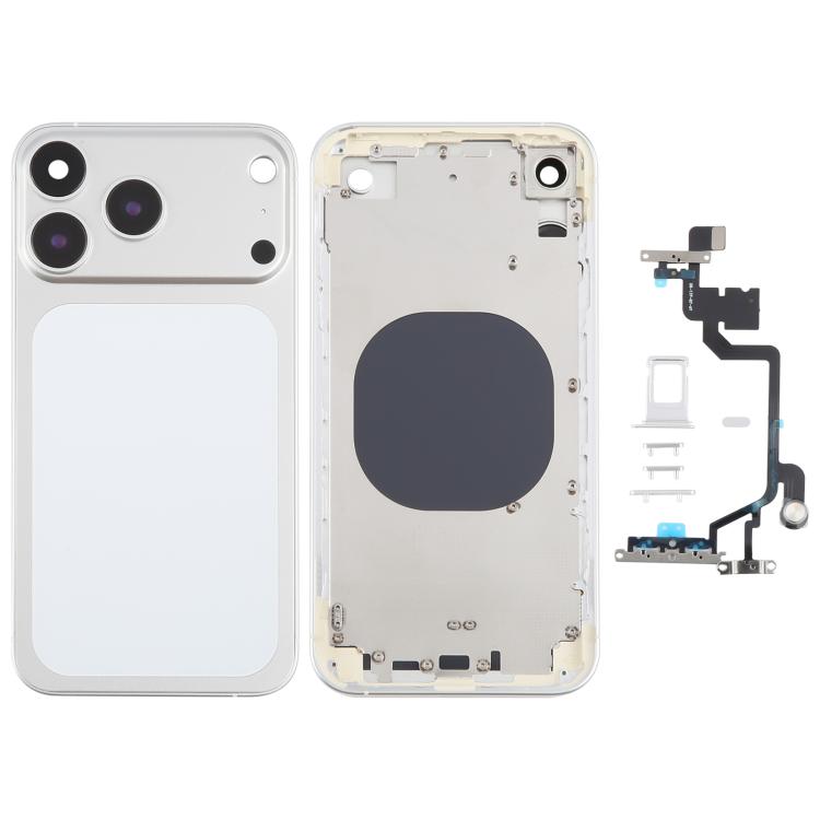 Back Housing Cover with Appearance Imitation of iP17 Pro for iPhone XR, For iPhone XR to iP17 Pro