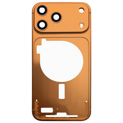 For iPhone 17 Pro Middle Frame Bezel Plate with Camera Lens Cover, For iPhone 17 Pro