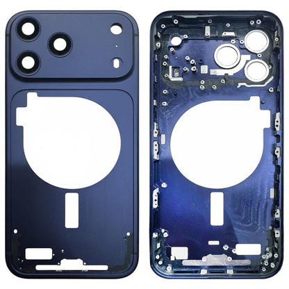 For iPhone 17 Pro Middle Frame Bezel Plate with Camera Lens Cover, For iPhone 17 Pro