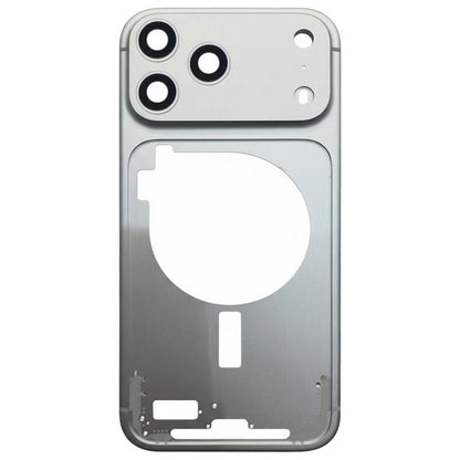 For iPhone 17 Pro Max Middle Frame Bezel Plate with Camera Lens Cover, For iPhone 17 Pro Max