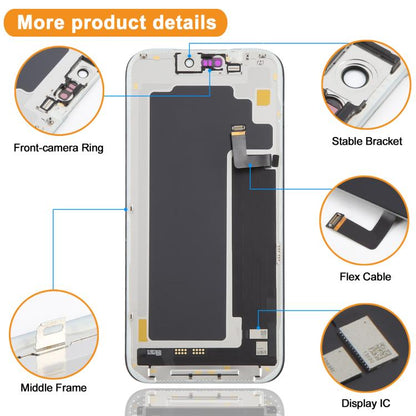 HXL Soft OLED Screen For iPhone 17 Pro Max, For iPhone 17 Pro Max