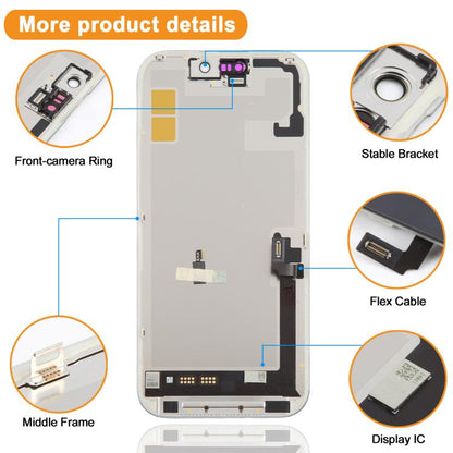 HXL Soft OLED Screen For iPhone 17, For iPhone 17