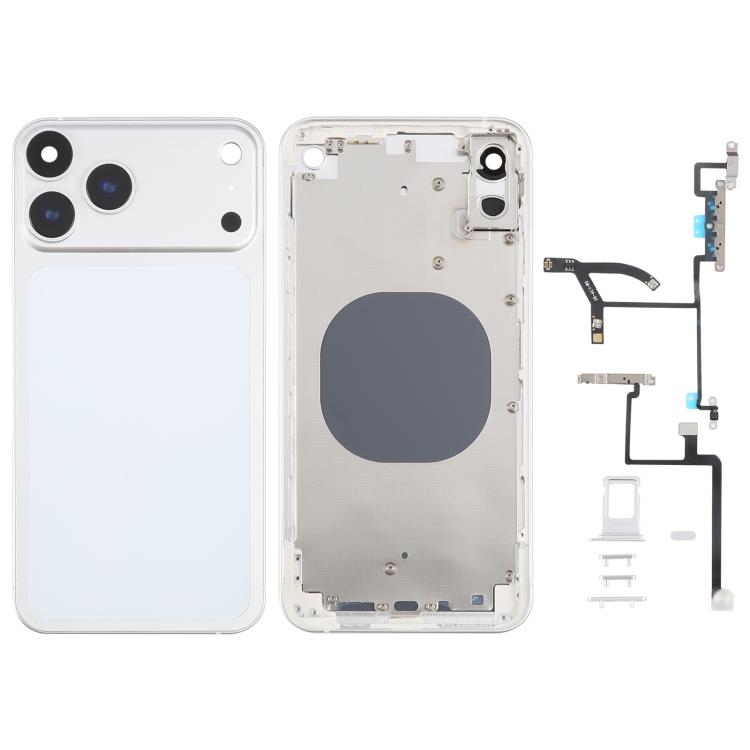 Back Housing Cover with Appearance Imitation of iP17 Pro for iPhone XR, For iPhone XS Max to iP17 Pro Max