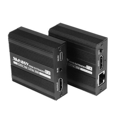 Measy ET100 HDMI Extender Transmitter + Receiver Converter Ethernet Cable, Transmission Distance: 70m, 1080P 70m