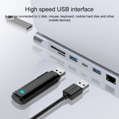 11 in 1 RJ45 + 87W PD + SD/TF + USBx3+ HDMI + VGA + 3.5mm AUX to Type-C HUB Adapter, 11 in 1