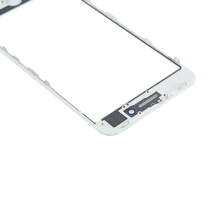 for iPhone 8 Plus Front Screen Outer Glass Lens with Front LCD Screen Bezel Frame, For iPhone 8 Plus (Frame)
