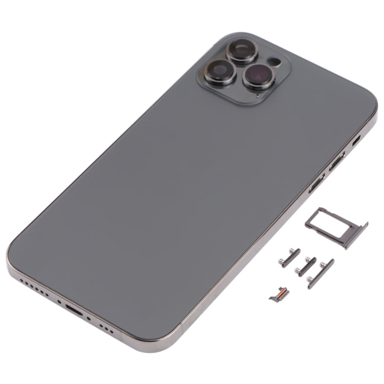 Back Housing Cover with Appearance Imitation of iP13 Pro for iPhone X, for iPhone X(Black)