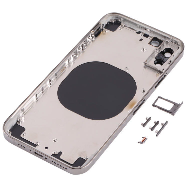 Back Housing Cover with Appearance Imitation of iP13 Pro for iPhone X, for iPhone X(Black)