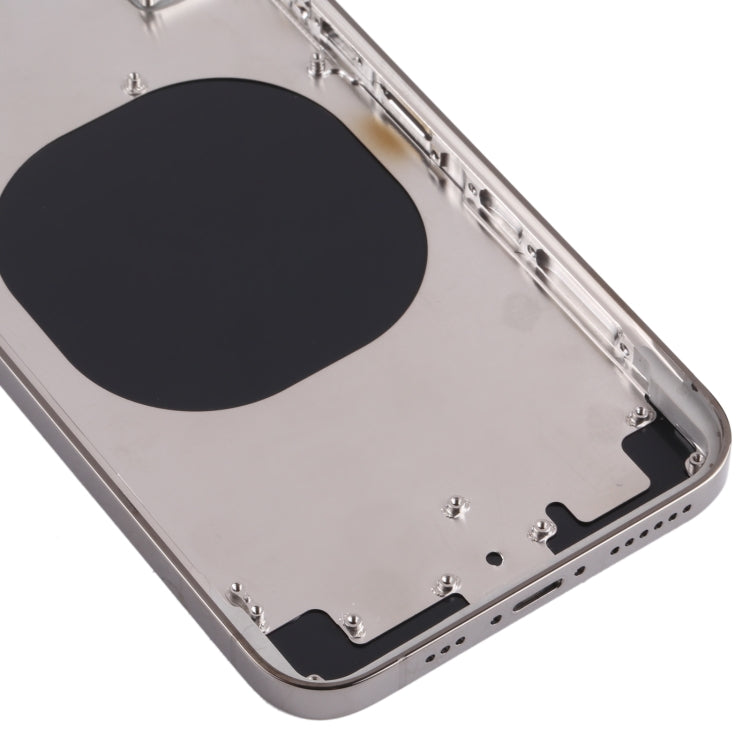 Back Housing Cover with Appearance Imitation of iP13 Pro for iPhone X, for iPhone X(Black)
