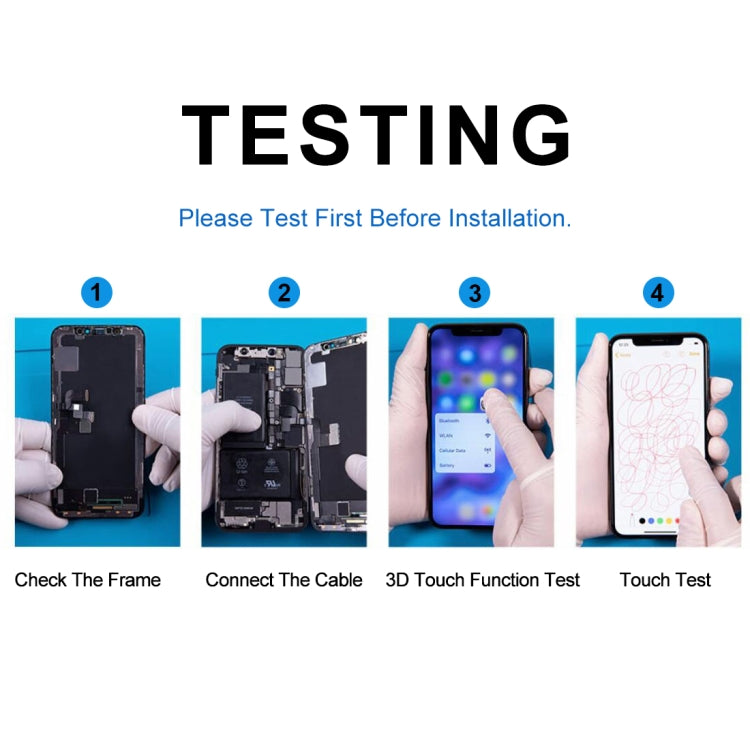 HD Incell LCD Screen for iPhone X, For iPhone X (Incell)