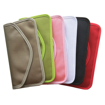 Universal Signal Blocker Oxford Cloth Shield Case Pouch Bag For Mobile Phones Below 5.8 inch, Size: 20*10cm, 20x10cm Black, 20x10cm Pink, 20x10cm Green, 20x10cm Khaki, 20x10cm Red