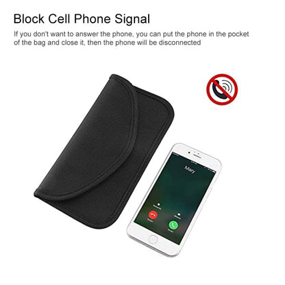 Universal Signal Blocker Oxford Cloth Shield Case Pouch Bag For Mobile Phones Below 5.8 inch, Size: 20*10cm, 20x10cm Black, 20x10cm Pink, 20x10cm Green, 20x10cm Khaki, 20x10cm Red