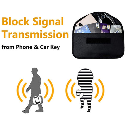 Universal Signal Blocker Oxford Cloth Shield Case Pouch Bag For Mobile Phones Below 5.8 inch, Size: 20*10cm, 20x10cm Black, 20x10cm Pink, 20x10cm Green, 20x10cm Khaki, 20x10cm Red