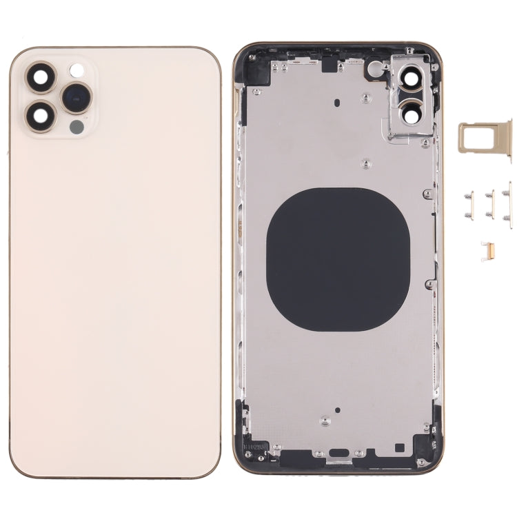 Back Housing Cover with Appearance Imitation of iP13 Pro Max for iPhone XS Max, for iPhone XS Max(Gold), for iPhone XS Max(Blue, for iPhone XS Max(White)