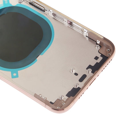 Battery Back Cover with Camera Lens Frame & SIM Card Tray & Side Keys for iPhone XS, For iPhone XS (Camera Lens+Side Keys), For iPhone XS with Side keys, For iPhone XS with Card Tray