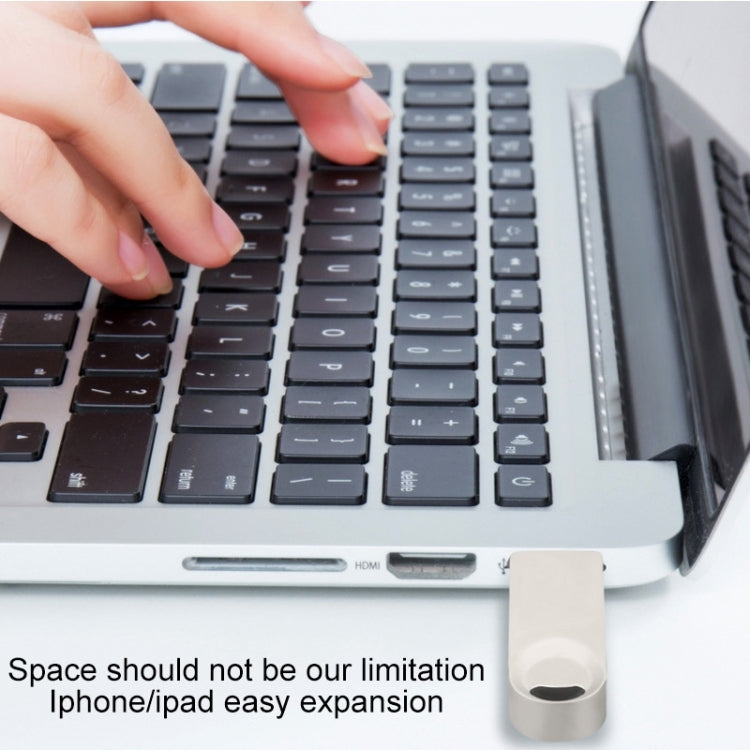 S29 3 in 1 16GB Micro USB + USB + 8 Pin Interface Metal Twister Flash Disk, 16GB