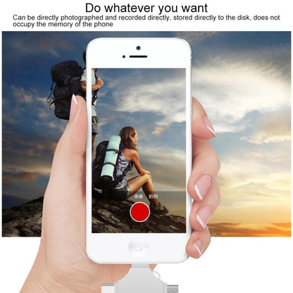 Cross 4 in 1 64GB 8 Pin + Micro USB + USB-C / Type-C + USB 3.0 Metal Flash Disk, 64GB