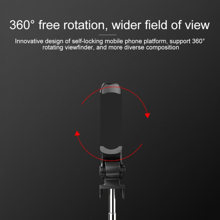 XT-09 Multi-function Live Broadcast Mobile Bluetooth Self-timer Pole Tripod