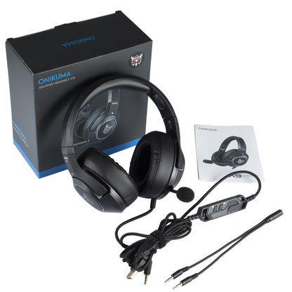 ONIKUMA K9 Single Plug RGB Adjustable Gaming Headphone with Microphone