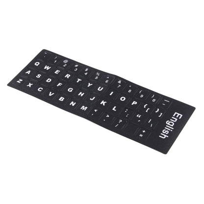 Keyboard Film Cover Independent Paste English Keyboard Stickers for Laptop Notebook Computer Keyboard, English