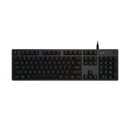 Logitech G512 RGB L-axis Mechanical Wired Gaming Keyboard, Length: 1.8m, Logitech G512 L-axis