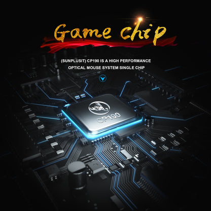 HXSJ A867 USB 6400DPI Four-speed Adjustable RGB Illuminate Wired E-sport Gaming Mouse, Length: 1.5m, A867 Black