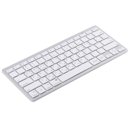 WB-8022 Ultra-thin Wireless Bluetooth Keyboard for iPad, Samsung, Huawei, Xiaomi, Tablet PCs or Smartphones, Ko Language Keys, Ko Language Keys