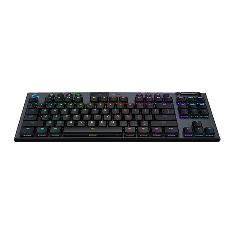 Logitech G913 TKL Wireless RGB Mechanical Gaming Keyboard, Tea Shaft (GL-Tactile), GL-Tactile(Black), GL-Tactile(White)