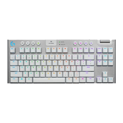 Logitech G913 TKL Wireless RGB Mechanical Gaming Keyboard, Tea Shaft (GL-Tactile), GL-Tactile(Black), GL-Tactile(White)