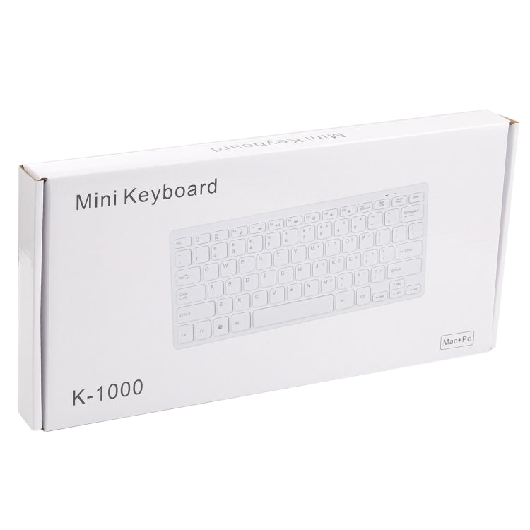 TT-A01 Ultra-thin Design Mini Wired Keyboard, Russian Version, Russian Version