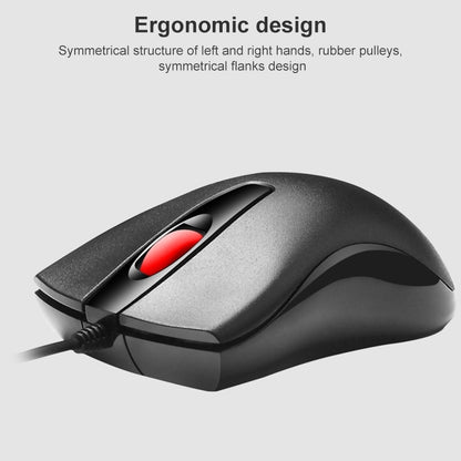 ZGB S500 Square Keycap Wired Keyboard + Mouse Set, S500 Square Keycap (Black), S500 Square Keycap (White)