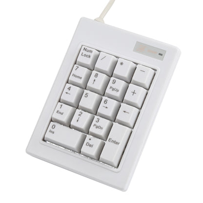 DX-18B 18-keys USB Wired Mechanical Black Shaft Mini Numeric Keyboard, DX-18B