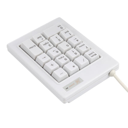 DX-18B 18-keys USB Wired Mechanical Black Shaft Mini Numeric Keyboard, DX-18B