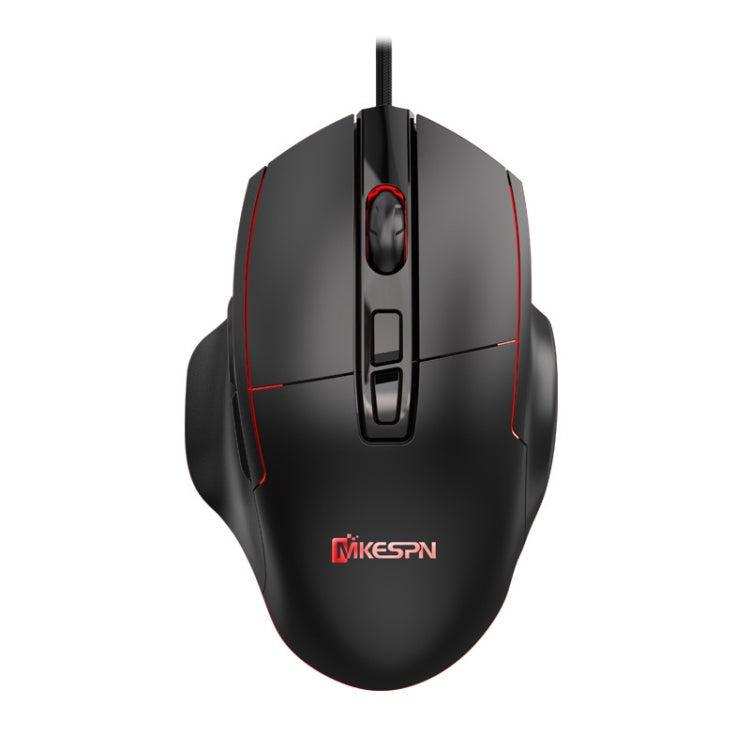 MKESPN X11 7-buttons 7200DPI RGB Wired Macro-definition Gaming Mouse, x11
