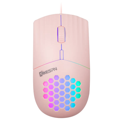 MKESPN SXS-838 USB Interface RGB Hollow Wired Mouse, USB