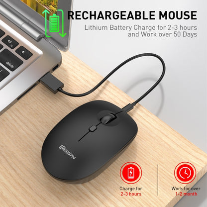 MKESPN 859 2.4G Charging Version Wireless Mouse
