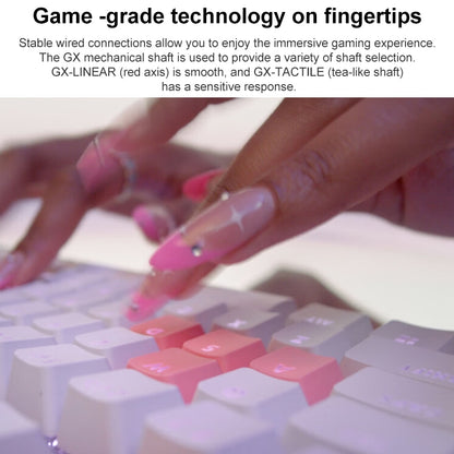 Logitech Aurora G713 RGB Wired Game E-sports 87-key Mechanical Keyboard with Palm Support, Tea Shaft, Tea Shaft