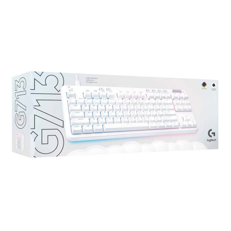Logitech Aurora G713 RGB Wired Game E-sports 87-key Mechanical Keyboard with Palm Support, Tea Shaft, Tea Shaft